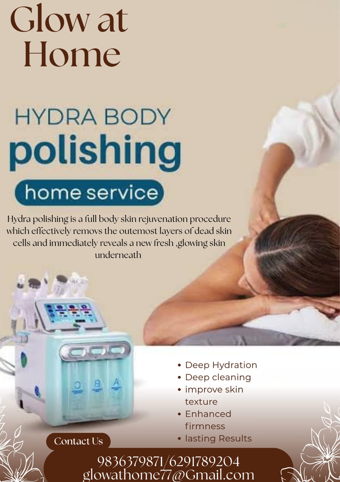 Hydra Body Polishing treatment illustration